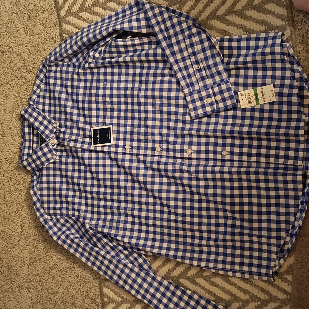 Long sleeve button up Large
